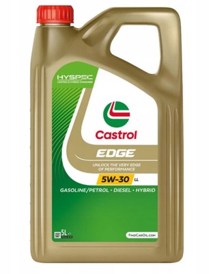 OLEJ SILNIKOWY 5W30 5L TITANIUM CASTROL EDGE LL