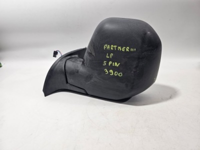 Зеркало наружное левая 5 pin berlingo iii partner iii #3900 фото №1