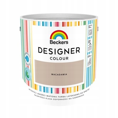 Beckers Designer Colour Farba 2,5L Macadamia