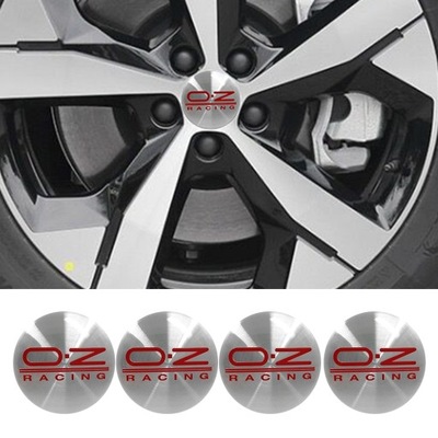 4szt Naklejki emblemat na felgi O.Z Racing 56MM