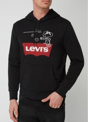 Levi's X Peanuts Snoopy LEVIS ORYGINALNA BLUZA Z KAPTUREM rozmiar M