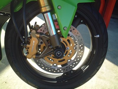 SLIDER ПІДВІСКИ R&G ZX12-R, ZX9-R C1 ON ЧОРНИЙ 