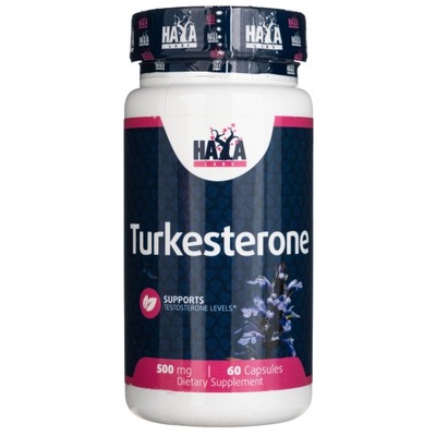 Haya Labs Turkesterone 500 mg Regeneracja 60kap
