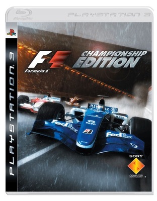 PS3 F1 Formula 1 Championship Edition