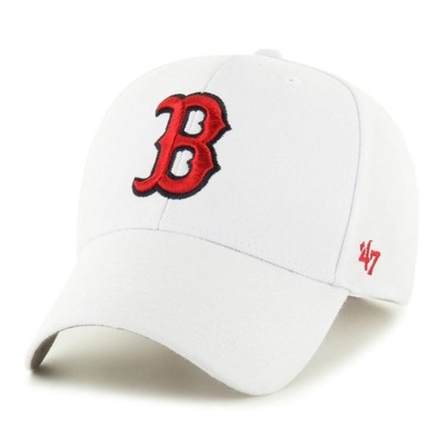 Czapka z daszkiem 47 Brand MLB Boston Red Sox B-MVP02WBV-WH