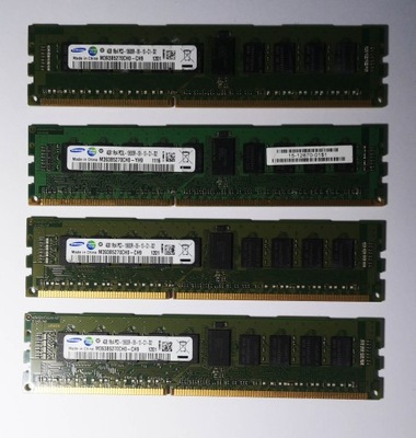 RAM 4GB DDR3 1333MHz 1Rx4 PC3-10600R ECC Samsung