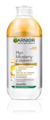 Garnier Skin Naturals Płyn micelarny z olejkiem 40