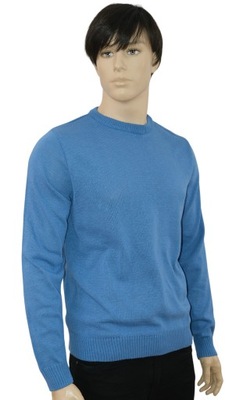 sweter FreeStyle bawełna POLSKI niebieski M