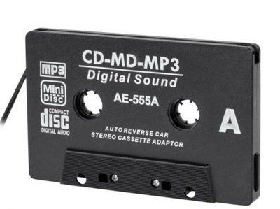 Transmiter adaptor samochodowy kaseta MP3 CD MD
