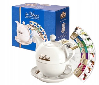 Zestaw porcelanowy dzbanek DUO z herbatą Sir Williams Royal Duo