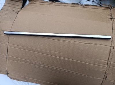 Молдинг ущільнювач двері правий задній ford s-max mk1 рестайлінг  хром фото №1