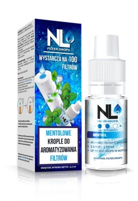 NL KROPLE DO AROMATYZOWANIA FILTRÓW MENTOL MIĘTA