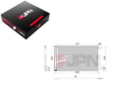 CONDENSADOR DE ACONDICIONADOR JPN  