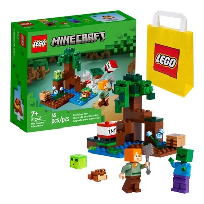 LEGO Minecraft - Dobrodružstvo na Mokrade (21240)