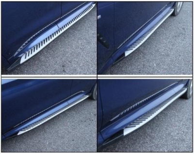 Пороги порогові bmw x3 g01 / x4 g02 2018- nowe фото №1