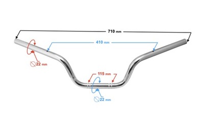 VOLANTE PARA MOTOROWERU FIGHTER 2  