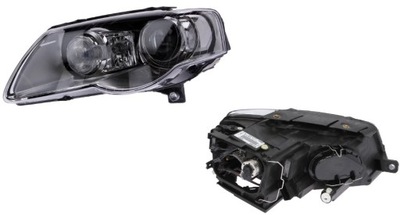 Фара лампа левый vw passat b6 05- ксенон valeo фото №1