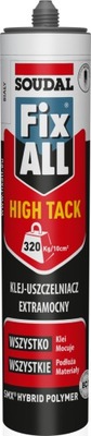 SOUDAL FIX ALL HIGH TACK KLEJ MONTAŻOWY BIAŁY 290ml