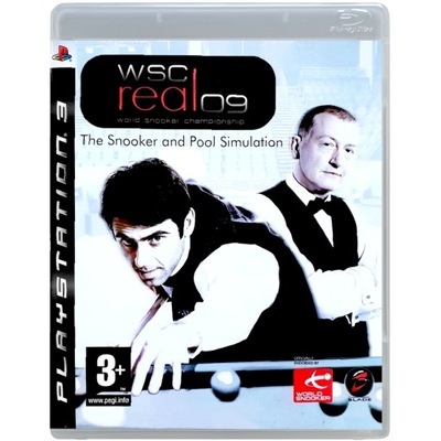 WSC Real 09 PS3 World Snooker Championship Pudełko