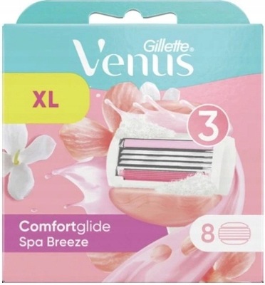 GILLETTE VENUS COMFORTGLIDE SPA BREEZE 3PASKI 8SZT