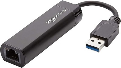 Adapter internetowy Amazon Basics USB 3.0 na 10/100/1000 Gigabit Ethernet