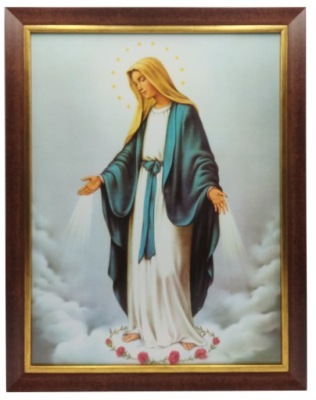 ŚWIĘTY OBRAZEK MATKA BOSKA NIEPOKALANA NA ŚCIANĘ.