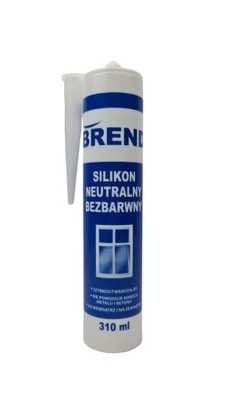 Silikon neutralny bezbarwny BREND 310 ml