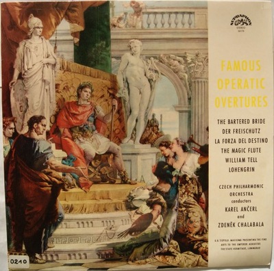 ANCERL / CHALABALA - FAMOUS OPERATIC OVERTURES -EX