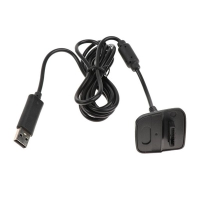 ch-USB Power Charging Cable For 360 Controller Black