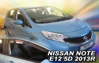 DEFLECTORES HEKO NISSAN NOTE II E12 5D 2013-20 2 PIEZAS  