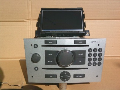 Радио cd 70 navi opel zafira b дисплей фото №1