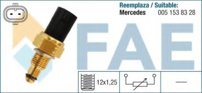 SENSOR TEMPERATURA DE AGUA MERCEDES 33880/FAE  