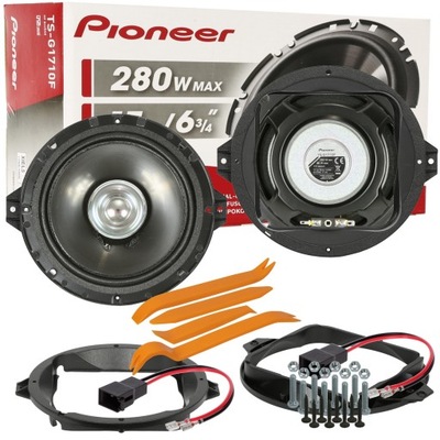 JUEGO PIONEER ALTAVOCES AUDI A3 8L A4 B5 AVANT BERLINA TT 8N PARTE TRASERA DISTANCIAS  