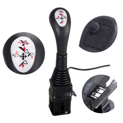 Joystick na kulki przycisk tura koparki dżojstik