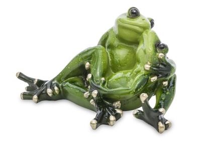 Figurka żaba żabka para zakochani ona i on