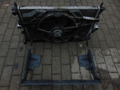 Радиатор воды кондиционера вентилятор комплект  renault laguna 2 2 рестайлинг  2.0t европа фото №1