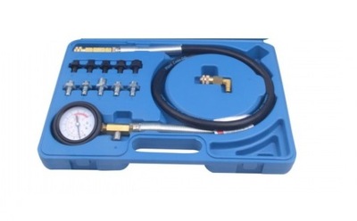 TESTER PRÓBNIK CIŚNIENIA OLEJU Z ADAPTERAMI 10 BAR