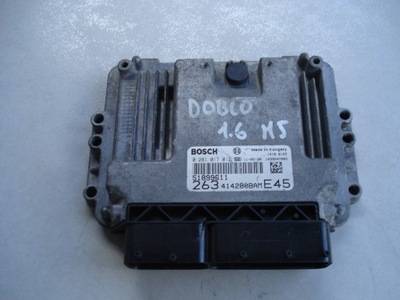 COMPUTADOR 0281017012 51899611 FIAT DOBLO 1.6 JTD  