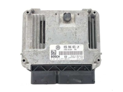 БЛОК УПРАВЛЕНИЯ КОМПЬЮТЕР ECU 03G906021LN VW SEAT SKODA