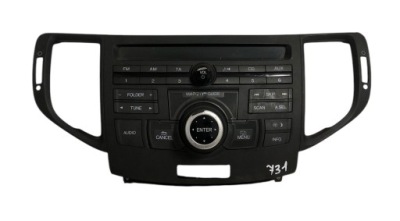 Радио honda accord viii 39050-tl0-g01 фото №1