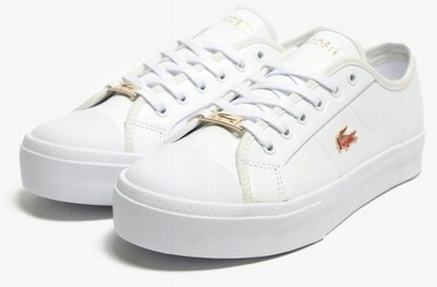 Lacoste Sneakersy Białe 38 AAA