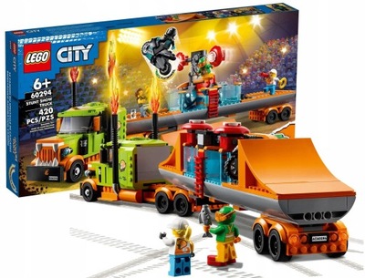 LEGO City - Ciężarówka kaskaderska 60294