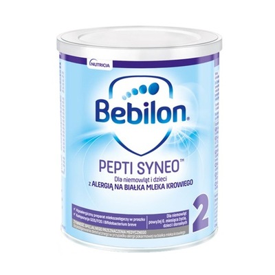 Bebilon PEPTI 2 SYNEO dla alergików na bmk 400 g