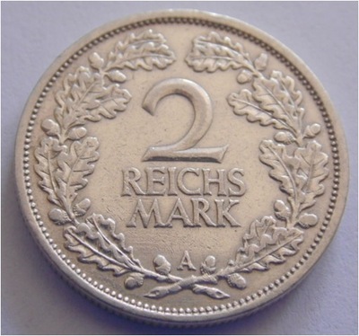 2 MARKI 1925 Republika Weimarska **Q91**