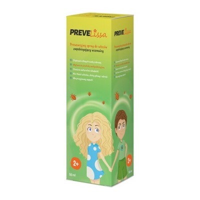 PreveLissa 50 ml prewencyjny spray zapobiegający wszawicy