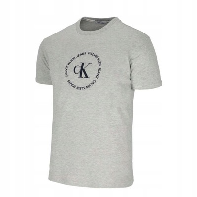 T-Shirt koszulka męska Calvin Klein szara r. XXL