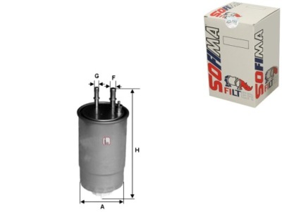 Фильтр топлива fiat bravo van 1.6 d multijet 198 фото №1