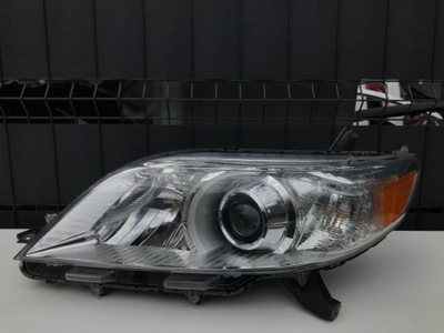 Toyota sienna левая лампа перед линза 2011- фото №1