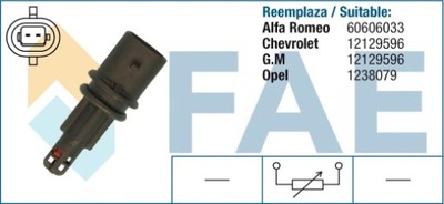 SENSOR TEMPERATURA AIRE WLOTOWEGO FAE FAE33225  