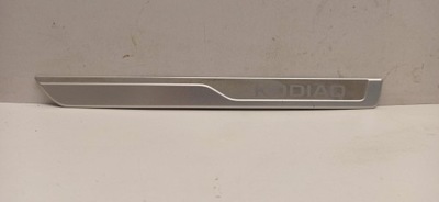 Skoda kodiaq молдинг поріг лівий задня 565853557 фото №1